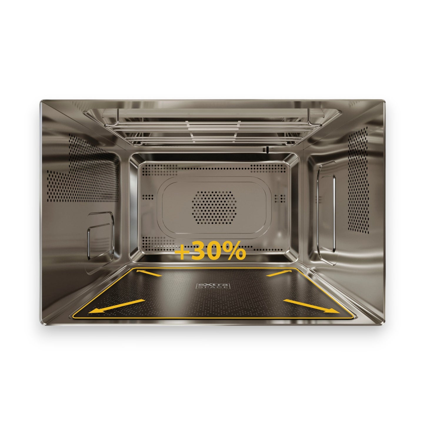 Bauknecht MF 259 SG Mikrowelle/Extra Space: Kombi Ohne Drehteller 25L