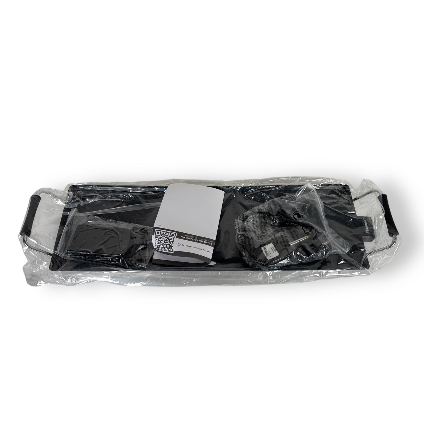 Bestron elektrischer Tischgrill XL Plancha-/Teppanyaki-Grillplatte 1800 Watt Schwarz