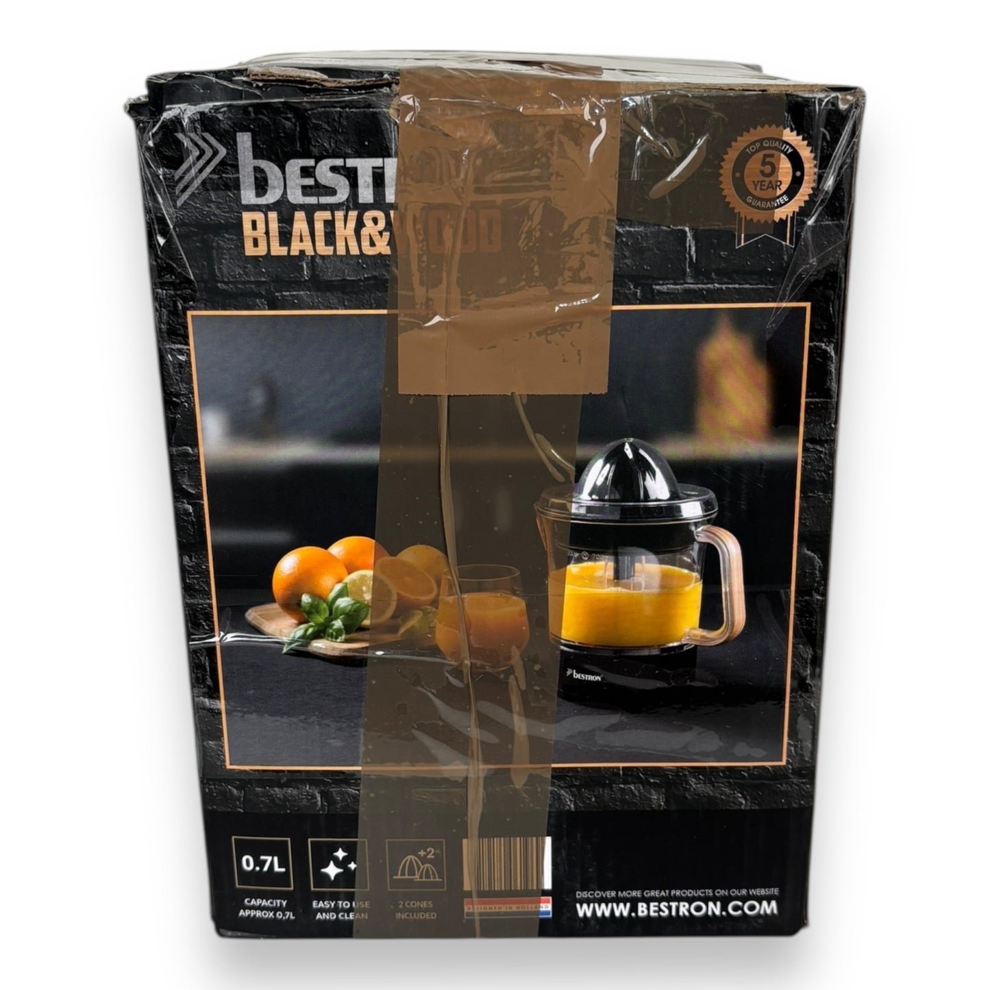 Bestron Zitruspresse elektrisch ACJ350CO 0,7 L