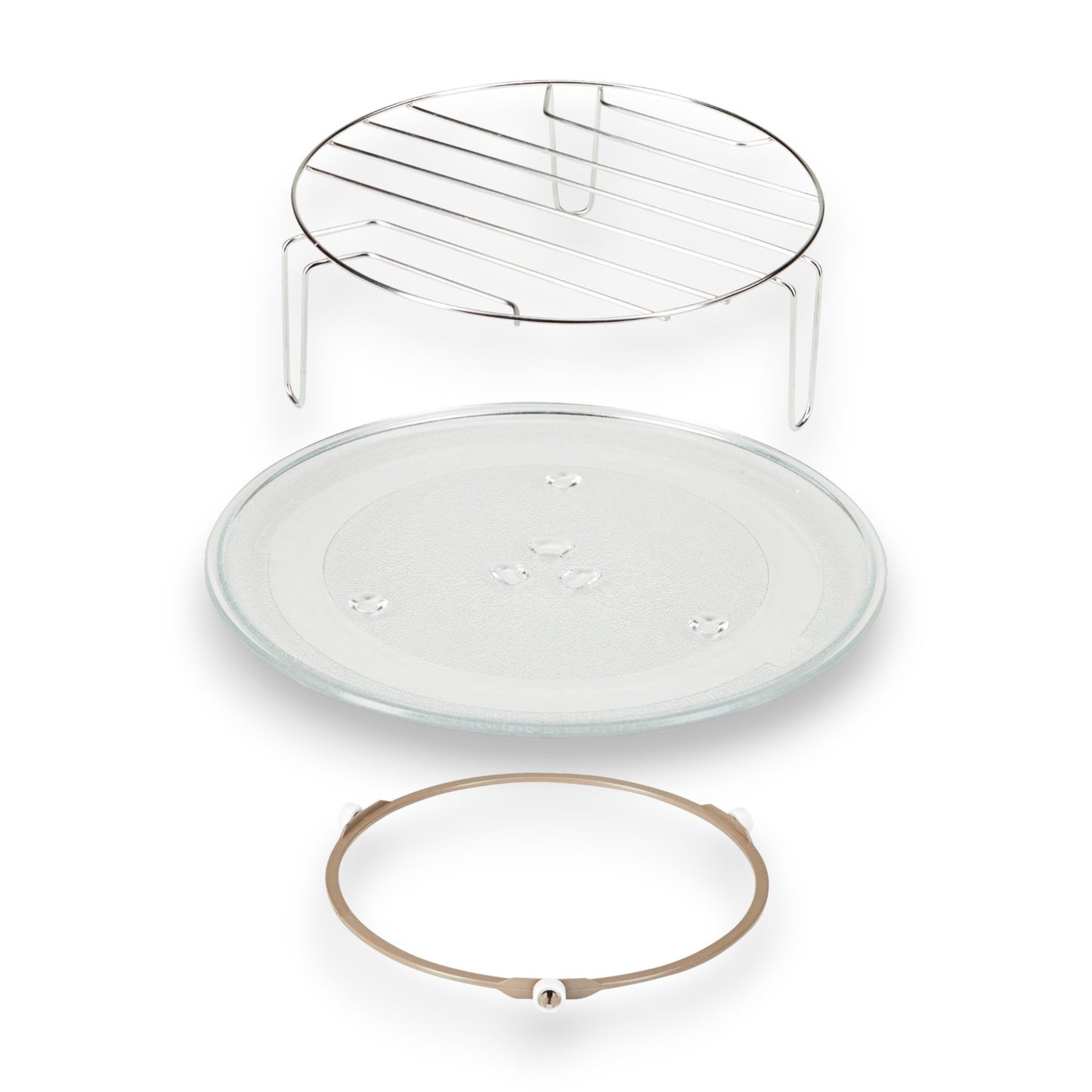 Hanseatic 3-in-1 Mikrowelle AS823EBB-P 800W 10 Automatikprogramme