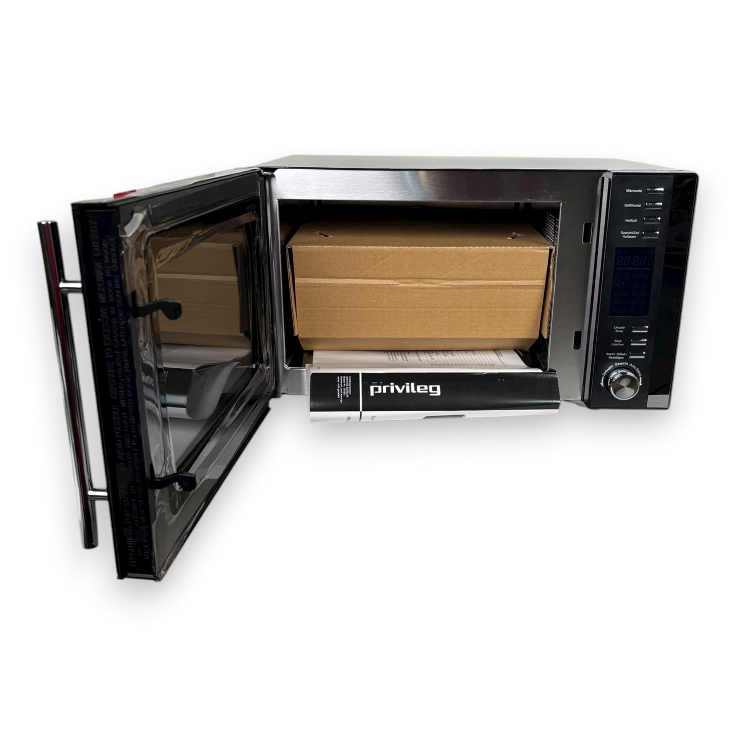 Privileg Mikrowelle 285902 3-in-1 Gerät, 900W