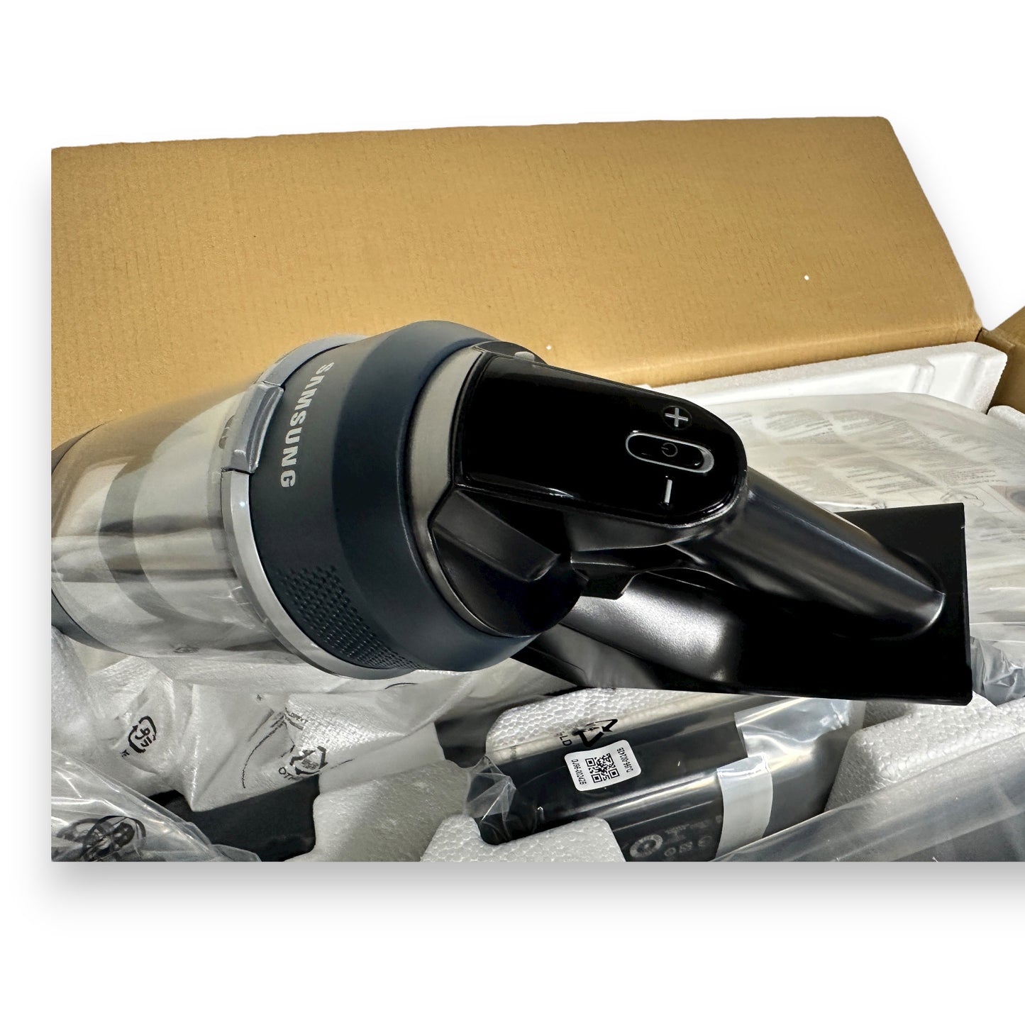 Samsung BESPOKE Jet Plus Akku+ Wet & Clean Akku-Handstaubsauger VS20B95B73B/WD 580 W beutellos