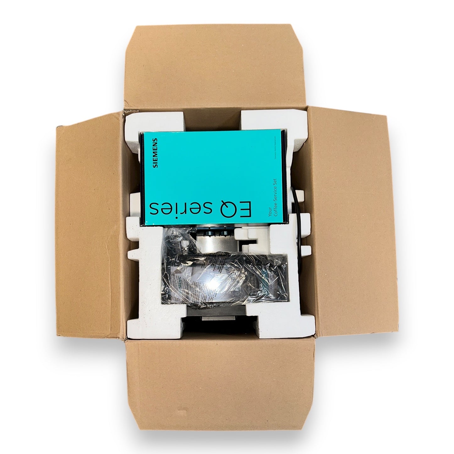 Siemens TQ517D03 EQ500 Kaffeevollautomat integral intuitives Farbdisplay Doppeltassenfunktion