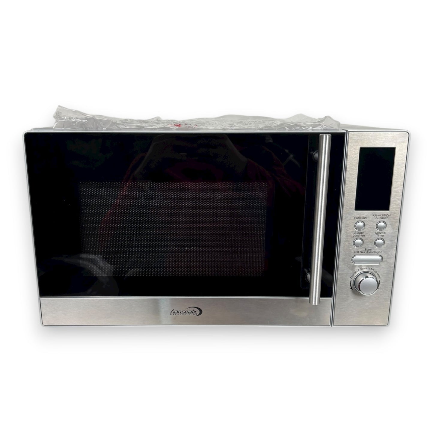 Hanseatic 3-in-1 Mikrowelle AS823EBB-P 800W10 Automatikprogramme