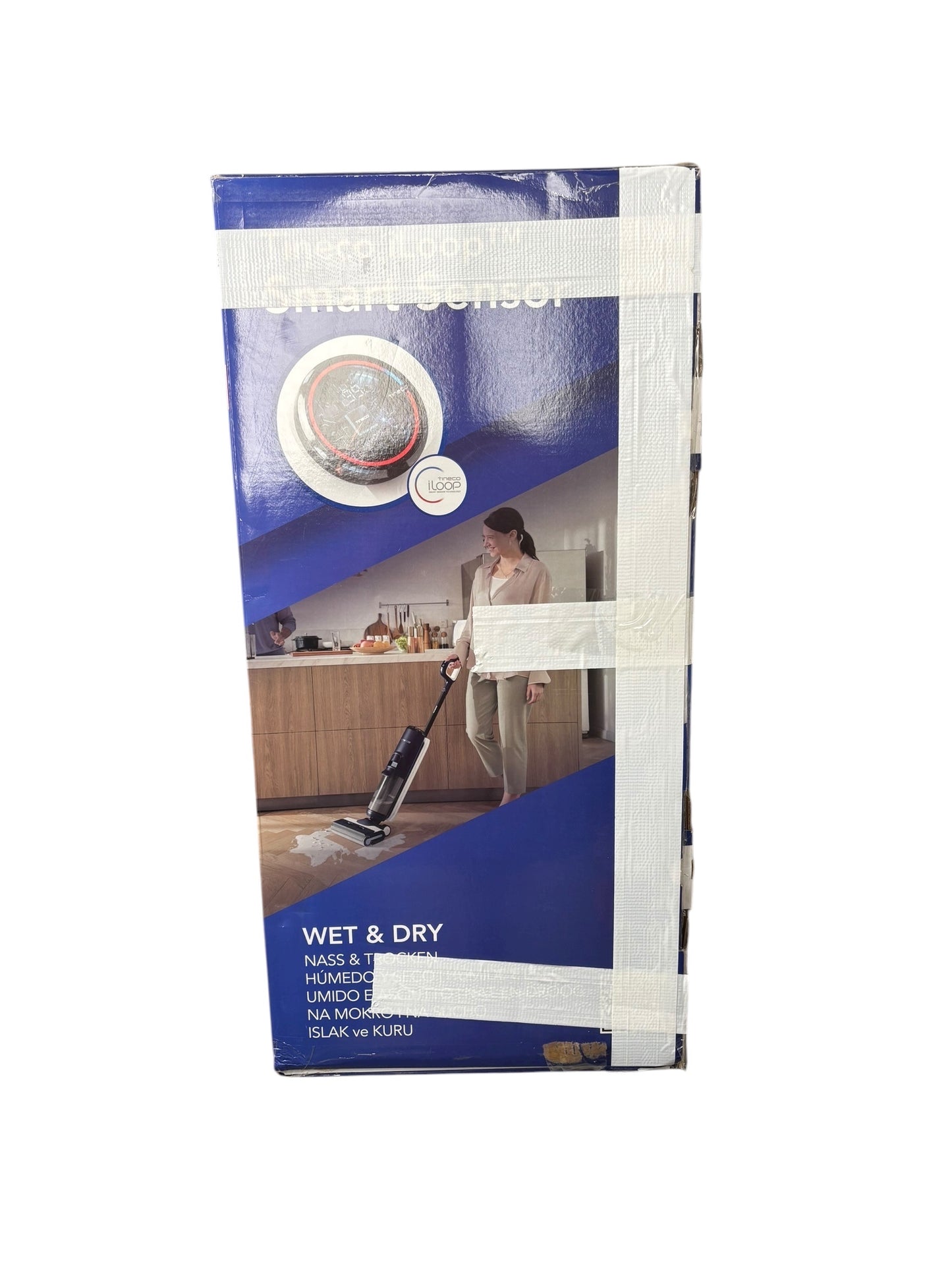 Tineco Nass-Trocken-Akkusauger Floor One S6 PET mit Tierhaarfilter beidseitige Kantenreinigung