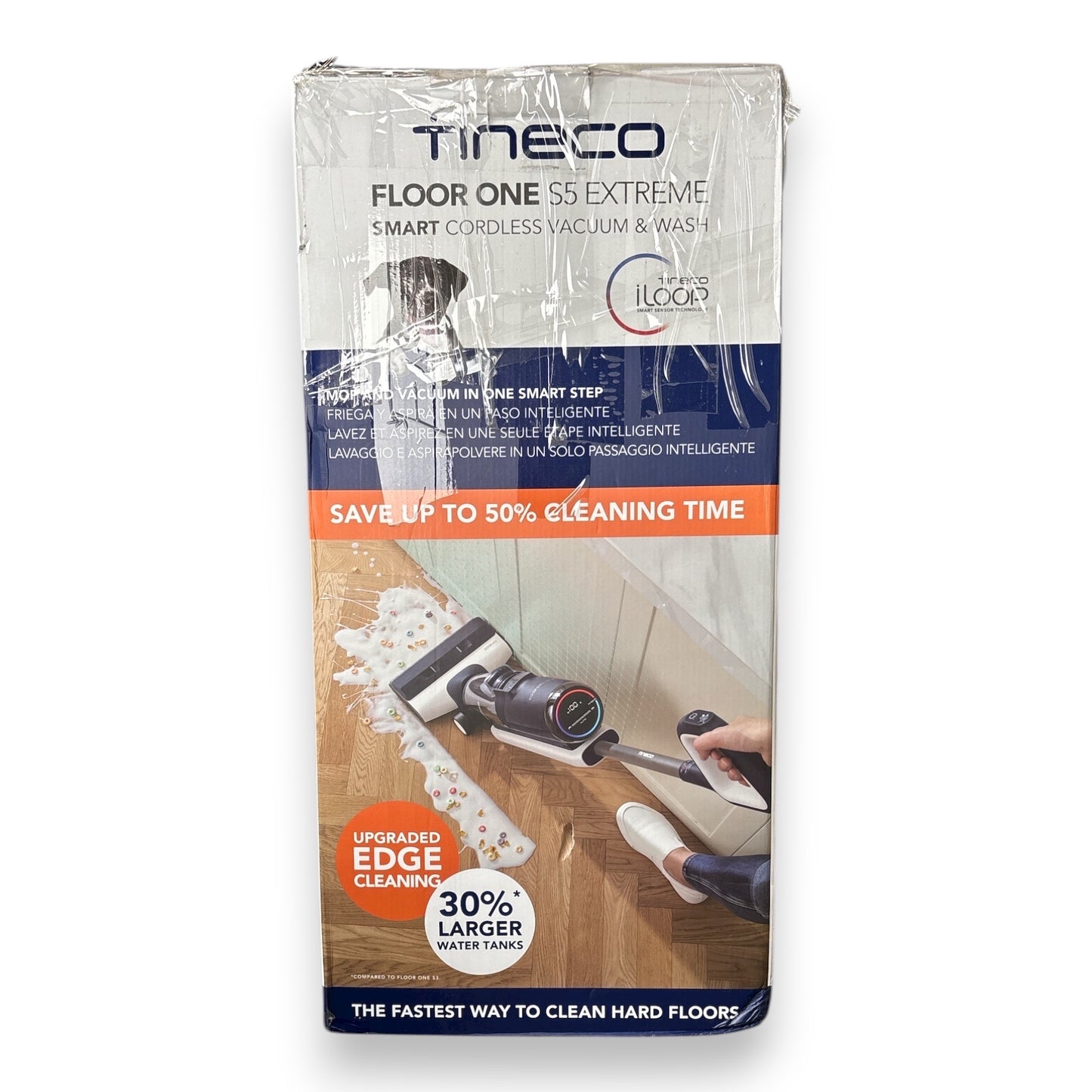 Tineco Floor One S5 Extreme Nass-Trocken-Sauger mit Kantenreinigung