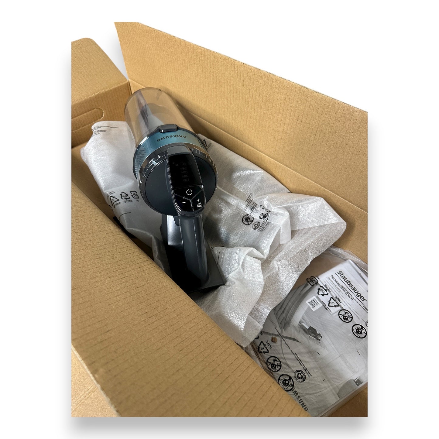 Samsung VS20B75BGR1/WD  Akku-Handstaubsauger Jet 75E PetPRO