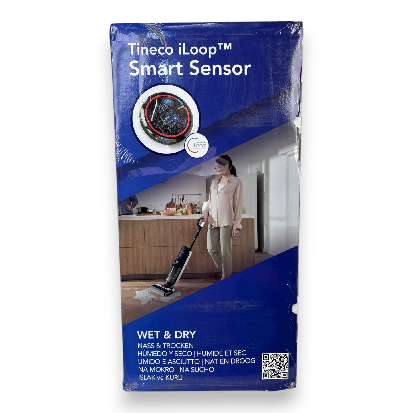 Tineco Nass-Trocken-Akkusauger Floor One S6 PET mit Tierhaarfilter beidseitige Kantenreinigung