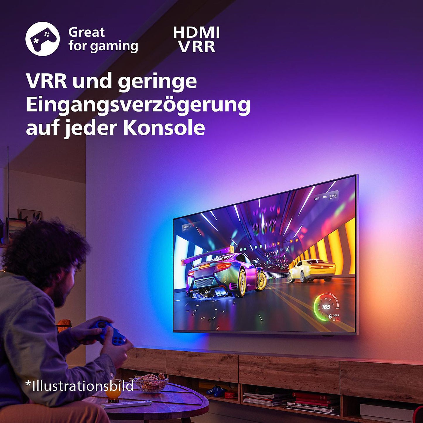 Philips 55PUS8309/12 Ambilight Fernseher 55 Zoll, HDR 4K, SMART TV