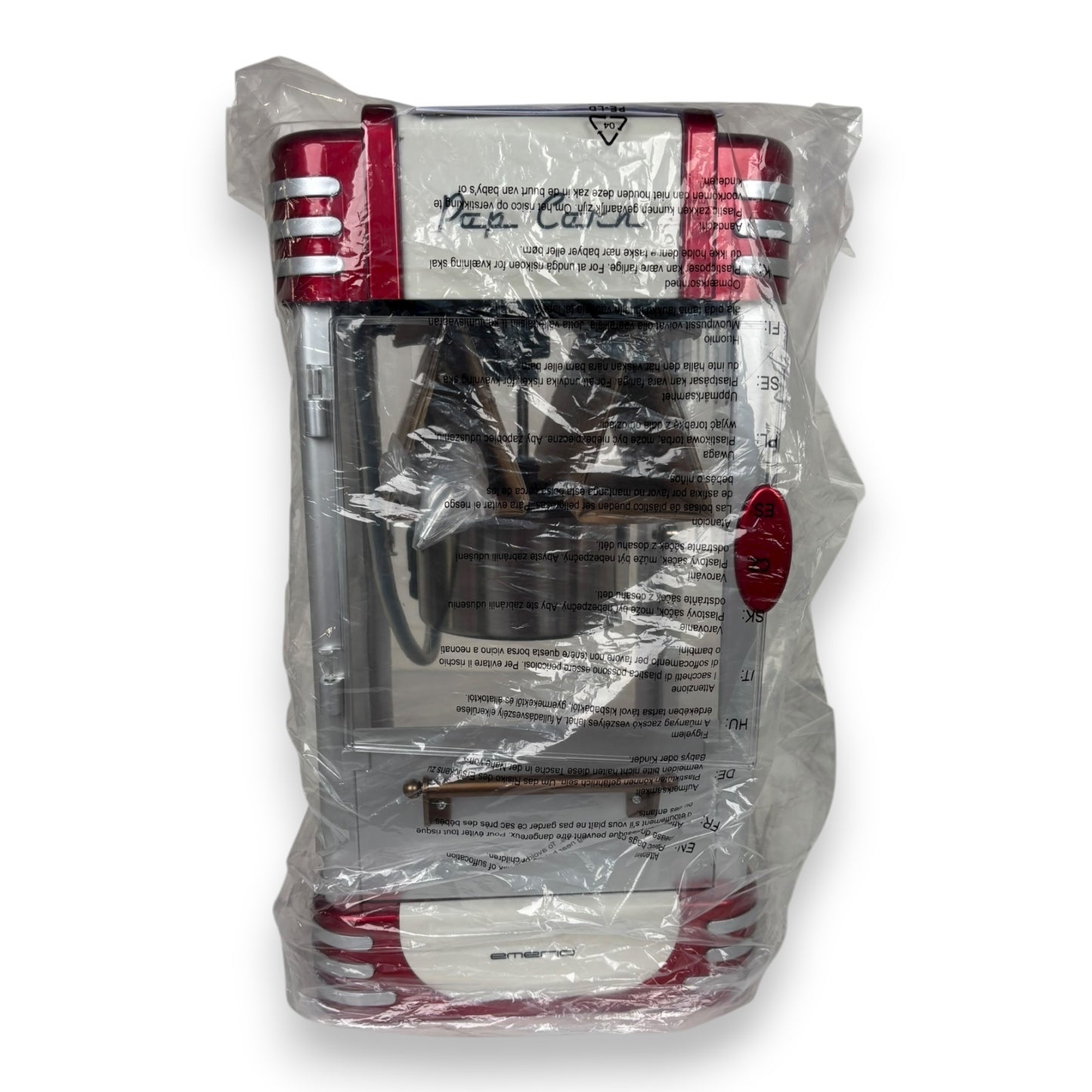 Emerio Popcornmaschine POM-120650 rot