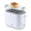 Hanseatic Toaster HT2850WD 2-Scheiben weiß Edelstahl 850W