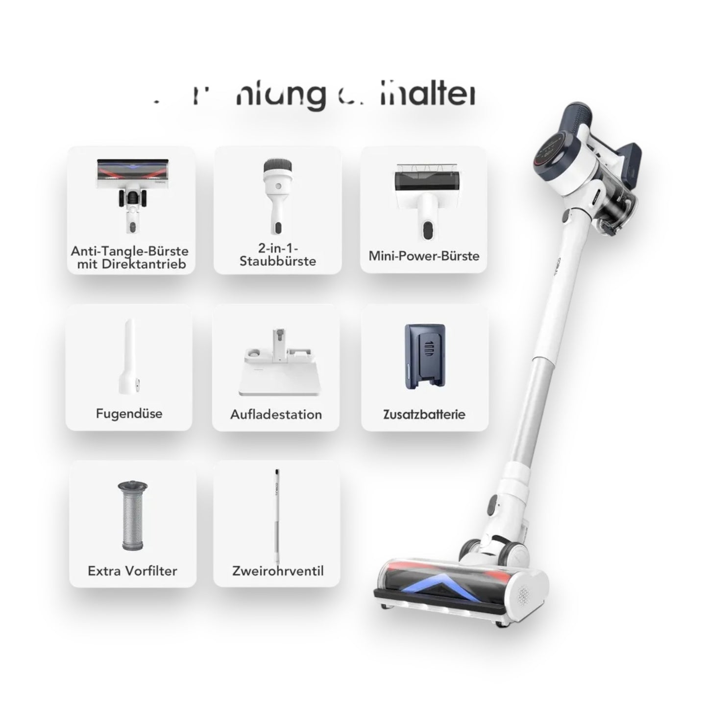 Tineco Pure One S15 Flex EX Akku-Hand-und Stielstaubsauger Akku-Stielstaubsauger bis zu 80 Min Laufzeit