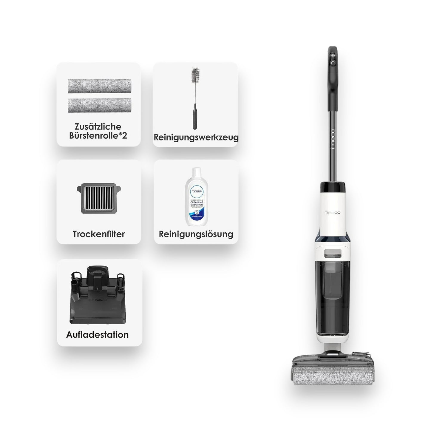 Tineco Floor One S5 Stretch Extreme Nass-Trocken-SaugerSelbstreinigung beutellos