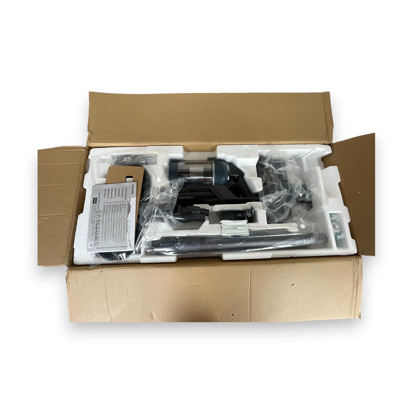 Samsung BESPOKE Jet Plus Akku+ Wet & Clean Akku-Handstaubsauger VS20B95B73B/WD 580 W beutellos