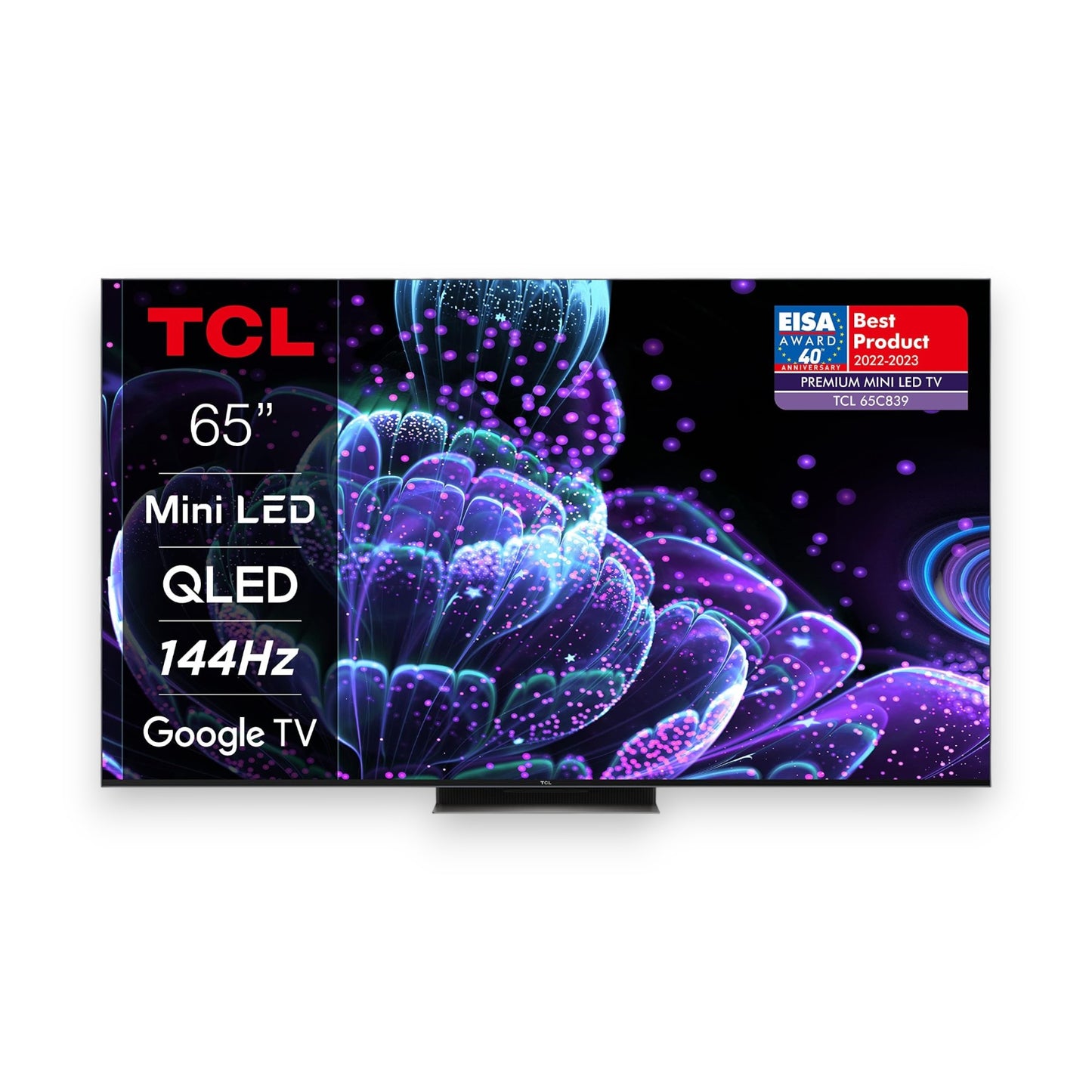 TCL 65C839 65 Zoll Mini-LED 4K UHD Fernseher Smart-TV HDR HDMI 2.1 WLAN