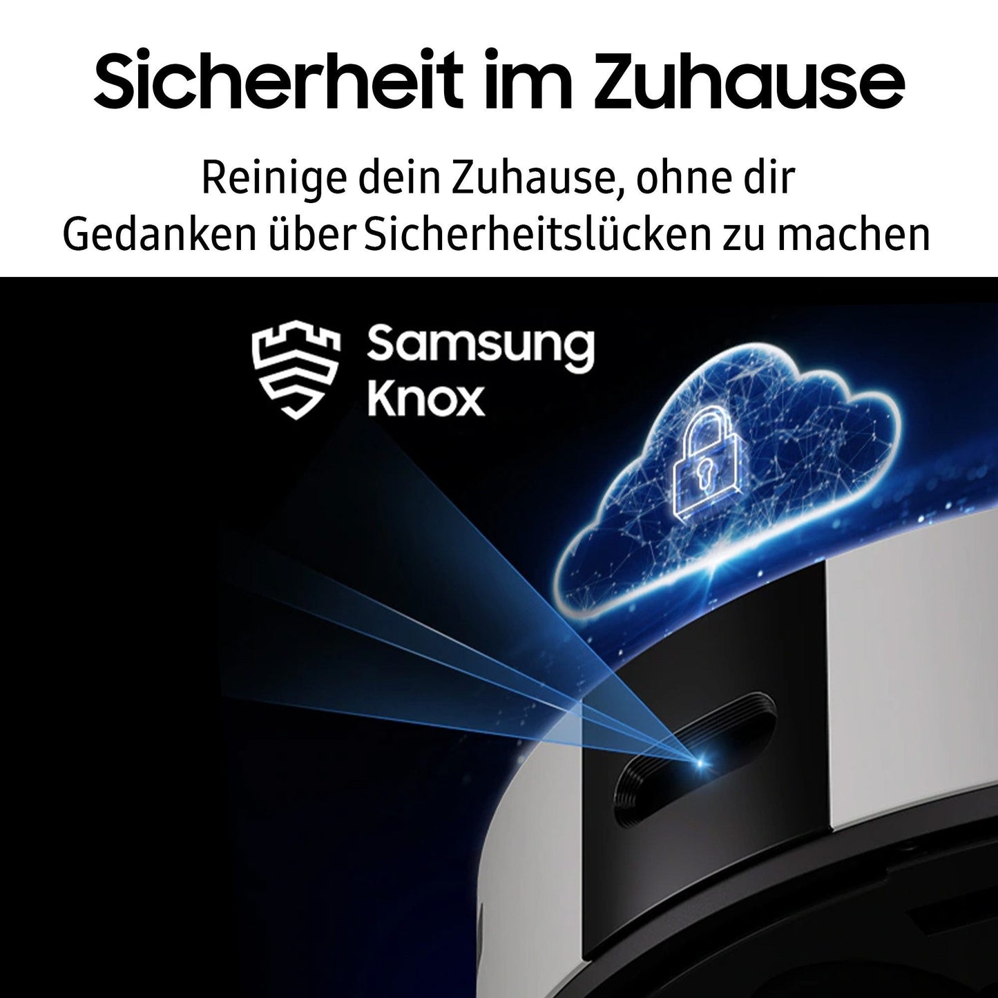 Samsung VR7MD97A14G/WD Saugroboter mit Wischfunktion BESPOKE Jet Bot Combo AI Steam, KI-Objekterkennung