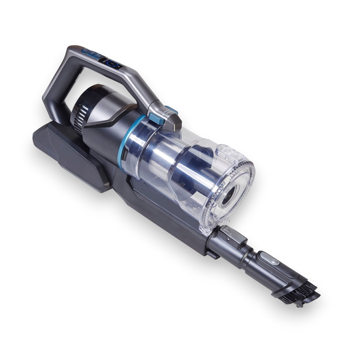 Hanseatic HVS165DBMC Akku-Stielstaubsauger LED Multifunktionsanzeige und beleuchtete Bürste