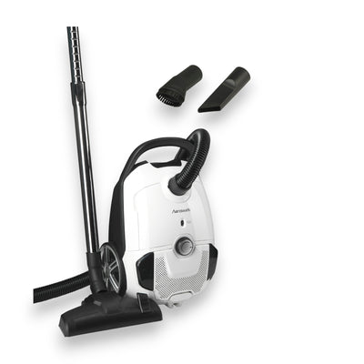 Hanseatic Bodenstaubsauger HBVC80012WMC super silence höhenverstellbares Saugrohr