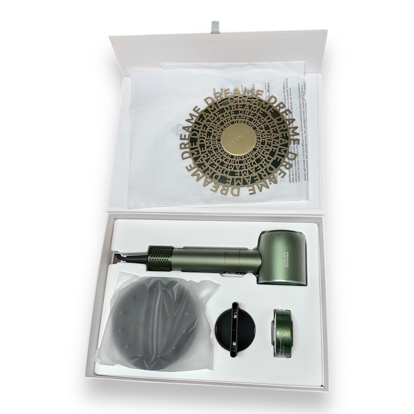 Dreame Saugroboter L20 Ultra Complete, leistungsstarke Saug- und kraftvolle Wischfunktion + Dreame Haartrockner Glory Master High-Speed Hair Dryer