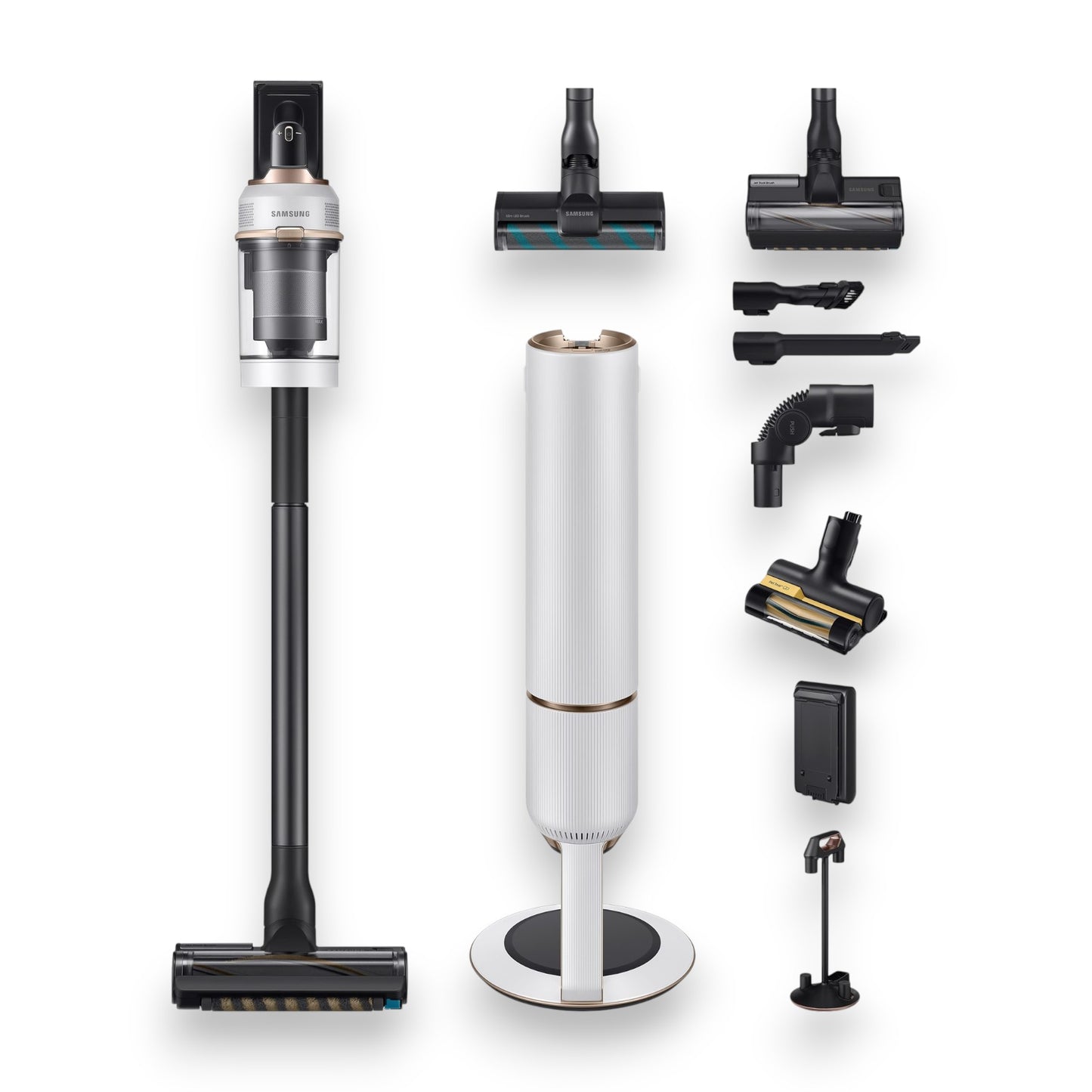 Samsung VS20B95C43W/WD Akku-Handstaubsauger Jet Plus CompleteClean beutellos automatische Entleerung