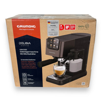 Grundig KSM 5330 Espressomaschine mit integriertem Milchbehälter