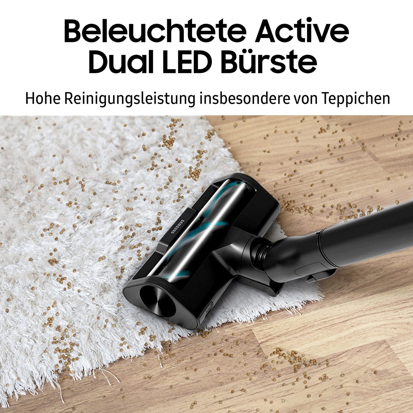 Samsung Akku-Handstaubsauger VS90F40EEK/WD BESPOKE AI Jet Ultra Akku + CompleteClean