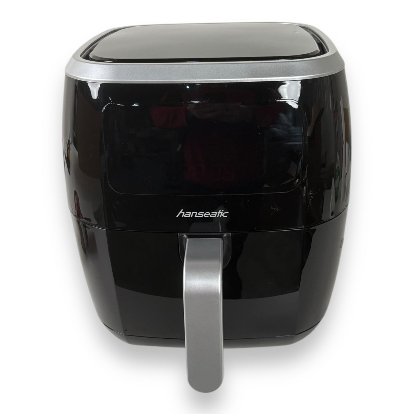 Hanseatic Heißluftfritteuse XXL 6 L HFH1800-6BD Touchdisplay 8 voreingestellte Programme