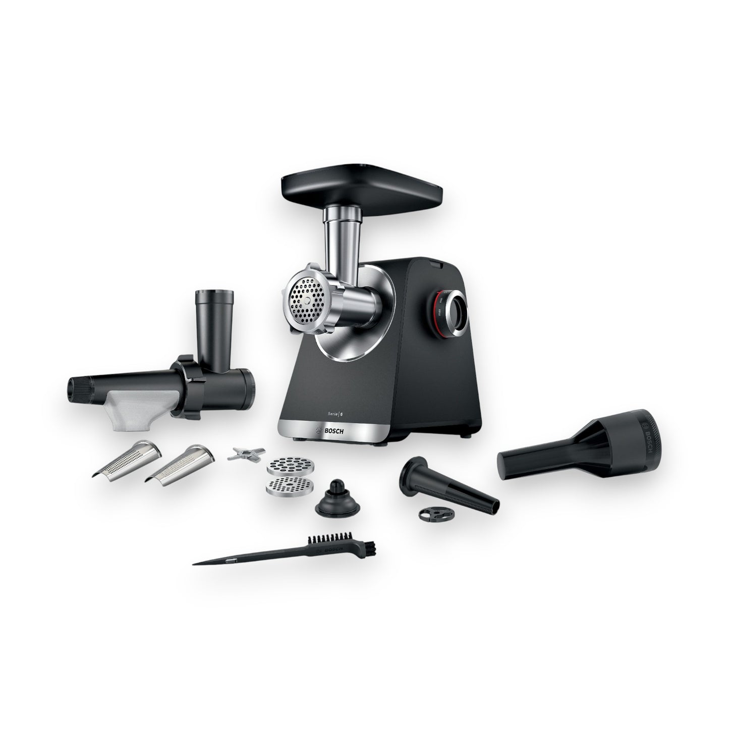 Bosch Fleischwolf Serie 6 MFWS650B 3,5kg/Min schwarz