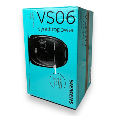 Siemens Bodenstaubsauger VS06WH1T Hygiene-Filter 850W weiß