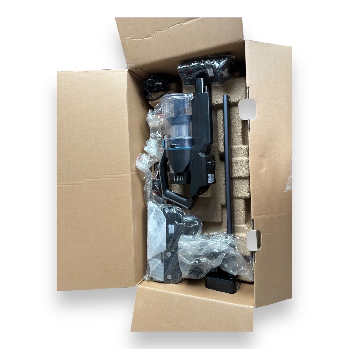 Hanseatic Akku-Stielstaubsauger HVS165DBMC LED Multifunktionsanzeige