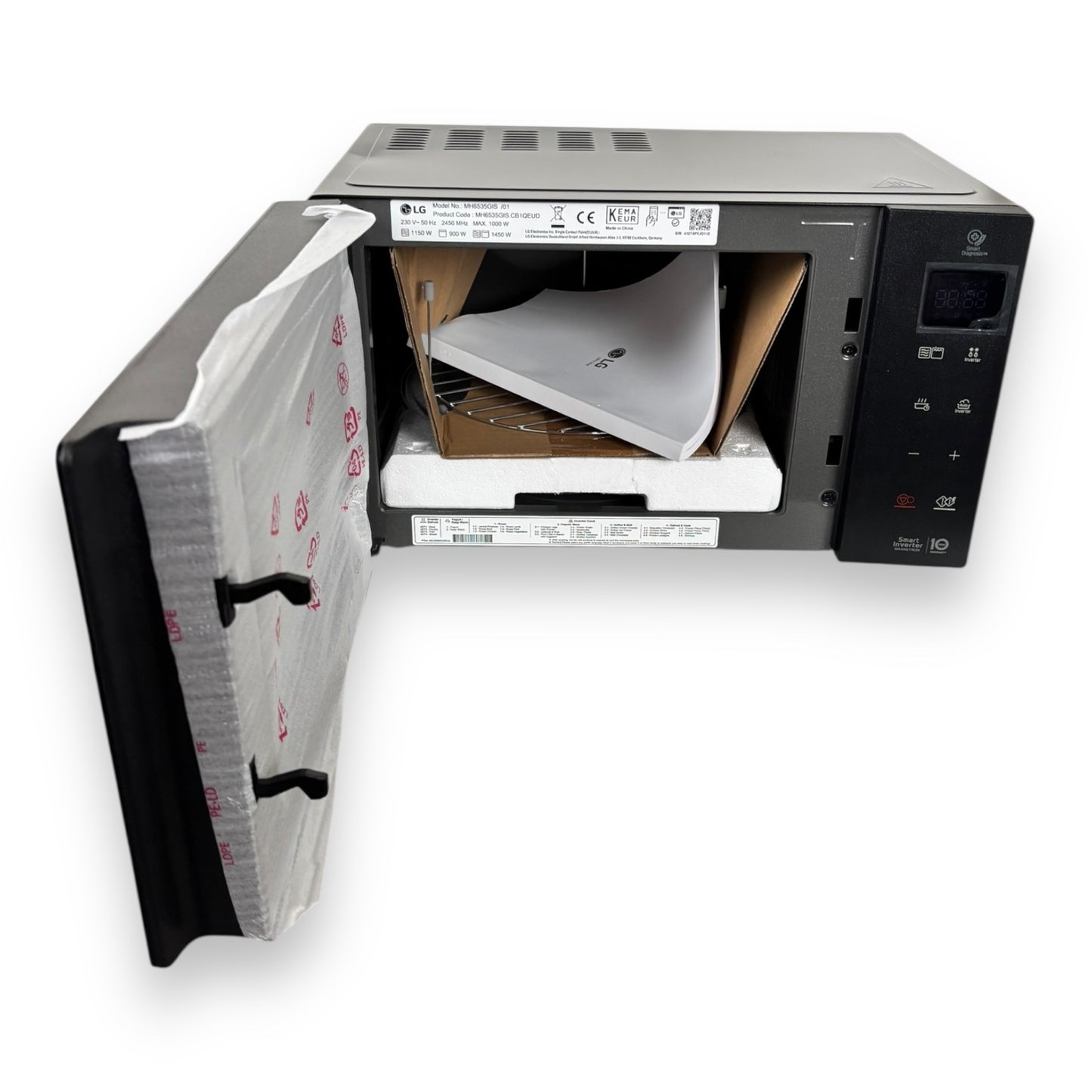 LG MH 6535 GIS Mikrowelle 1000 Watt Grillfunktion EasyClean
