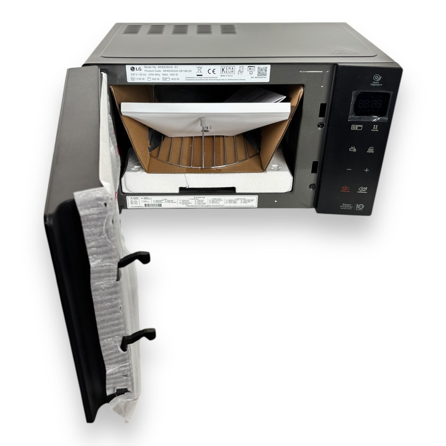 LG MH 6535 GIS Mikrowelle 1000 Watt Grillfunktion EasyClean