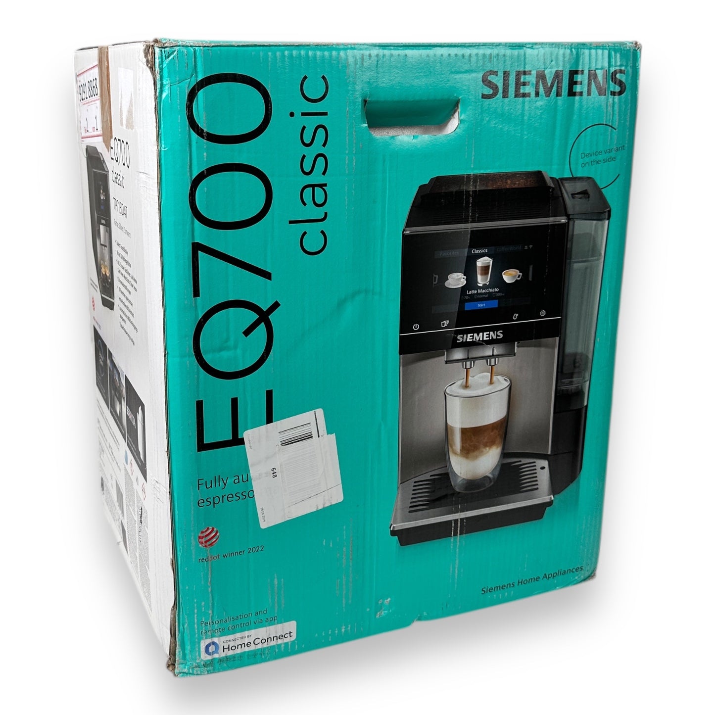 Siemens Kaffeevollautomat EQ700 classic TP715D47, Cold Brew