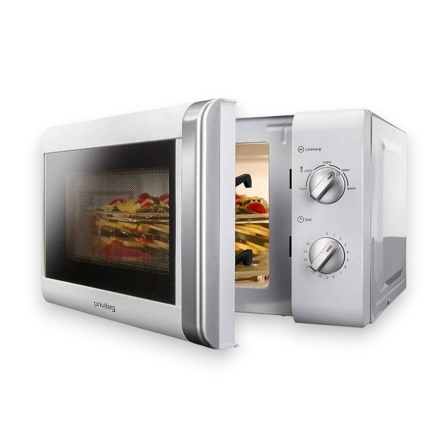 Privileg 150472 Mikrowelle 800W Weiß