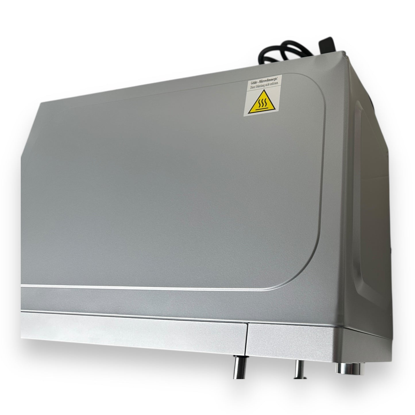 Hanseatic 656920  Mikrowelle 800W Auftaufunktion silber