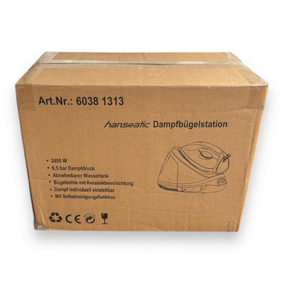 Hanseatic Dampfbügelstation HIS1565BLD, 6,5 bar Dampfdruck