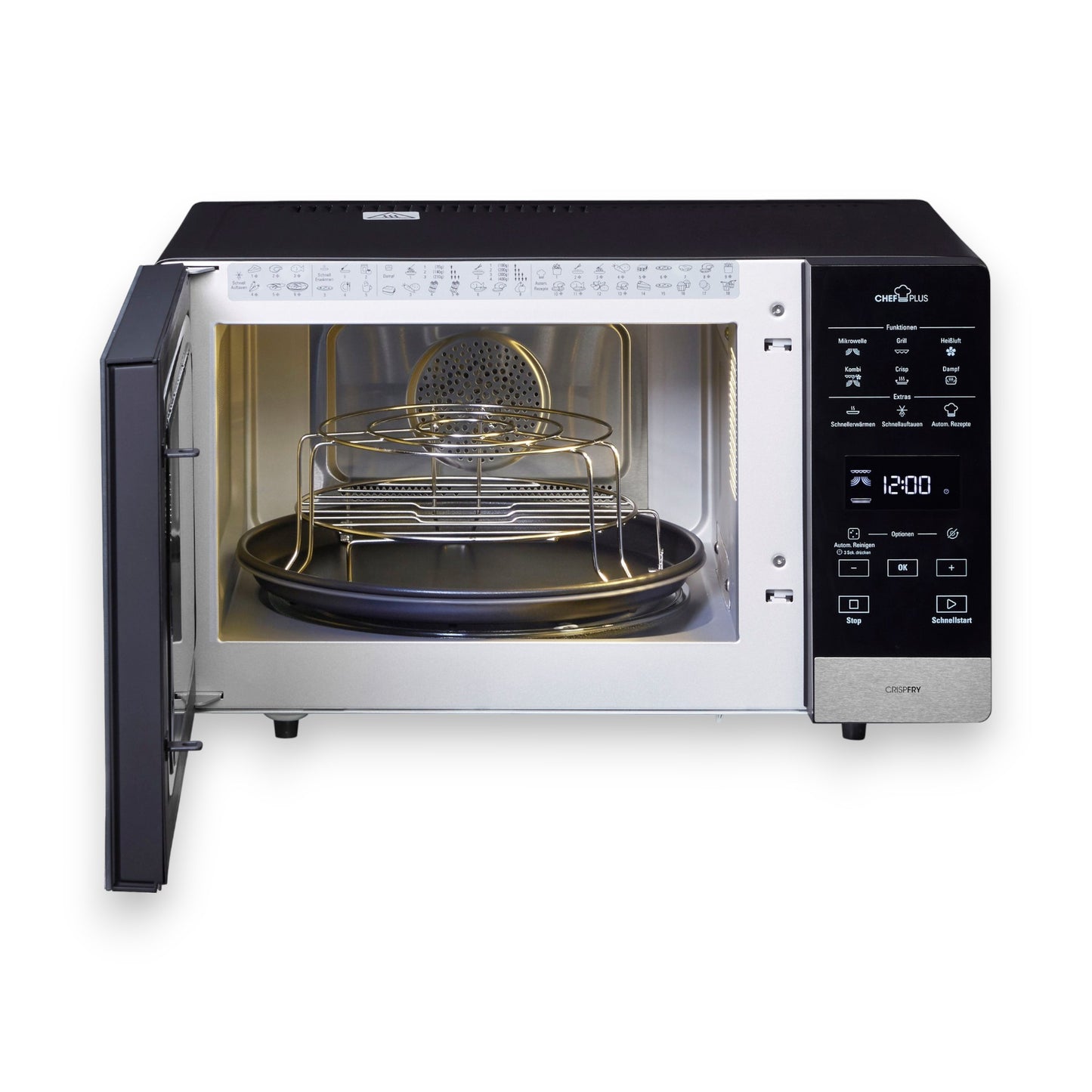 Bauknecht Mikrowelle MW 59 MB 1700W Touch-Bedienung