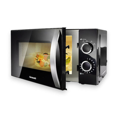 Hanseatic SMH207P3H-P Mikrowelle Auftaufunktion 700 W schwarz