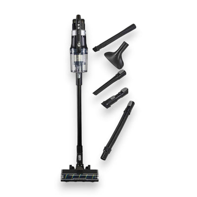 Hanseatic Akku-Hand-und Stielstaubsauger HVS450BMC LED Beleuchtung, HEPA H12 Filter