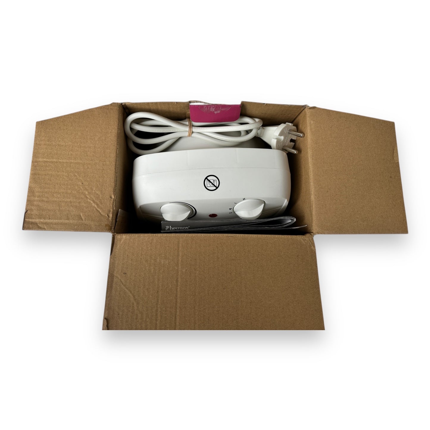 Bestron Heizlüfter mit 2 Leistungsstufen, inkl. Umkippsicherung & Überhitzungsschutz 2000 Watt