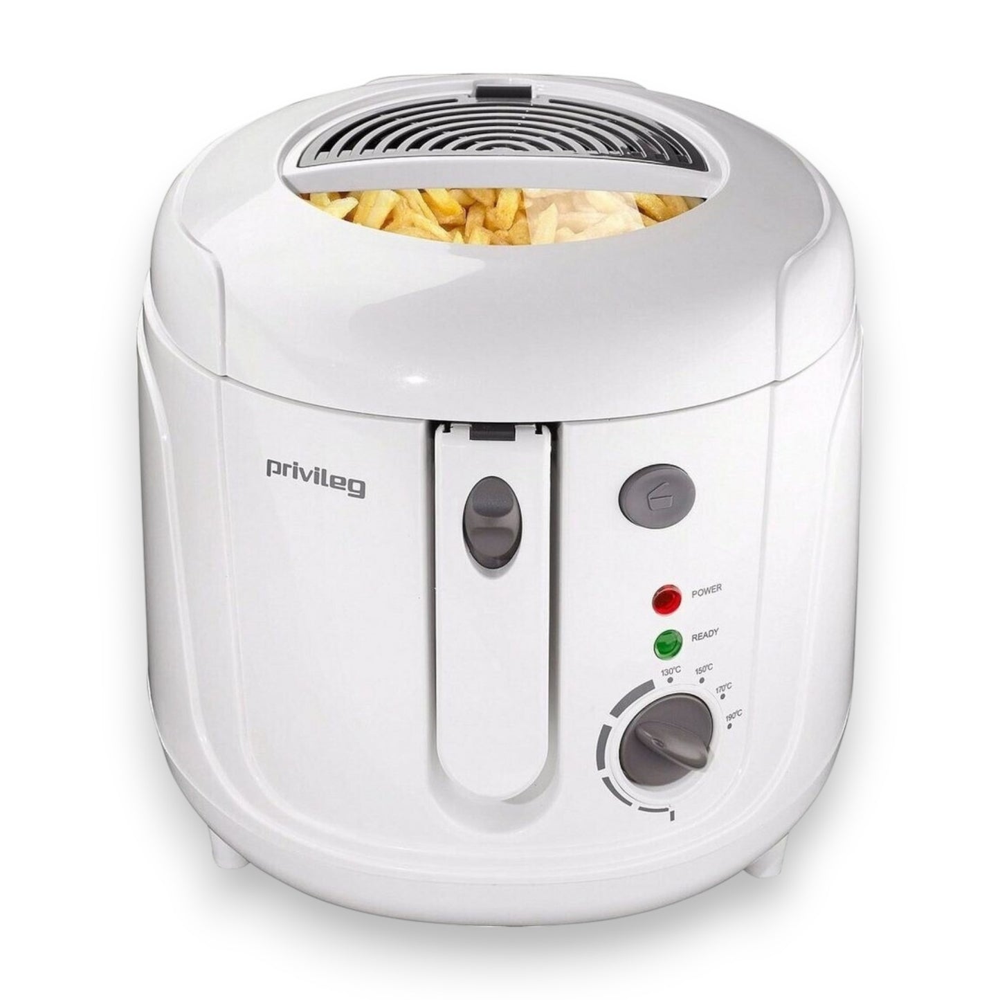 Privileg 267596 Fritteuse Fassungsvermögen 0,6 kg, mit Aktivkohle- und Dampffilter 1800W
