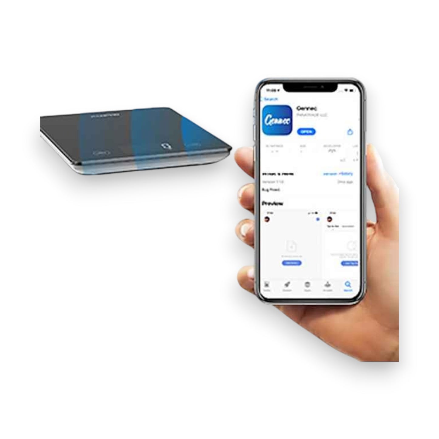 Renpho Küchenwaage Calibra 1L Smarte Küchenwaage für präzise Ernährungstracking & Zielerreichung