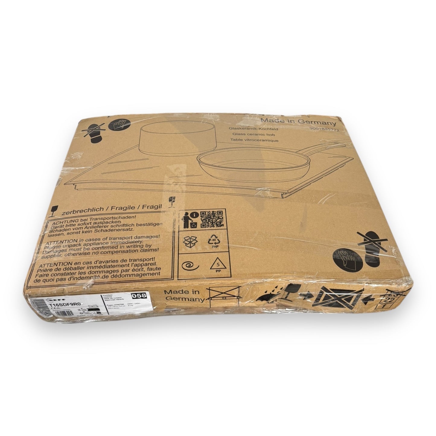 Neff N 70 T16SDF9R0 Elektro-Kochfeld von SCHOTT CERAN® mit einfacher Touch Control Bedienung