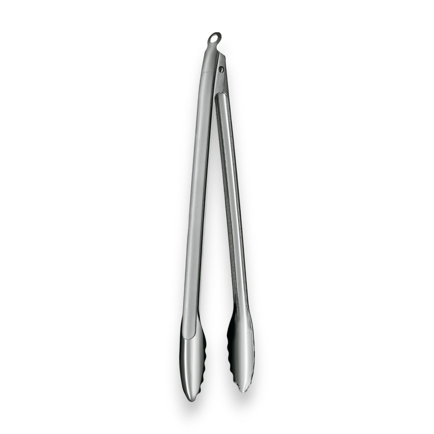 Rösle Grillzange Barbecue, 25054 mit patentiertem Verschlusssystem, 43 cm, Edelstahl 18/10