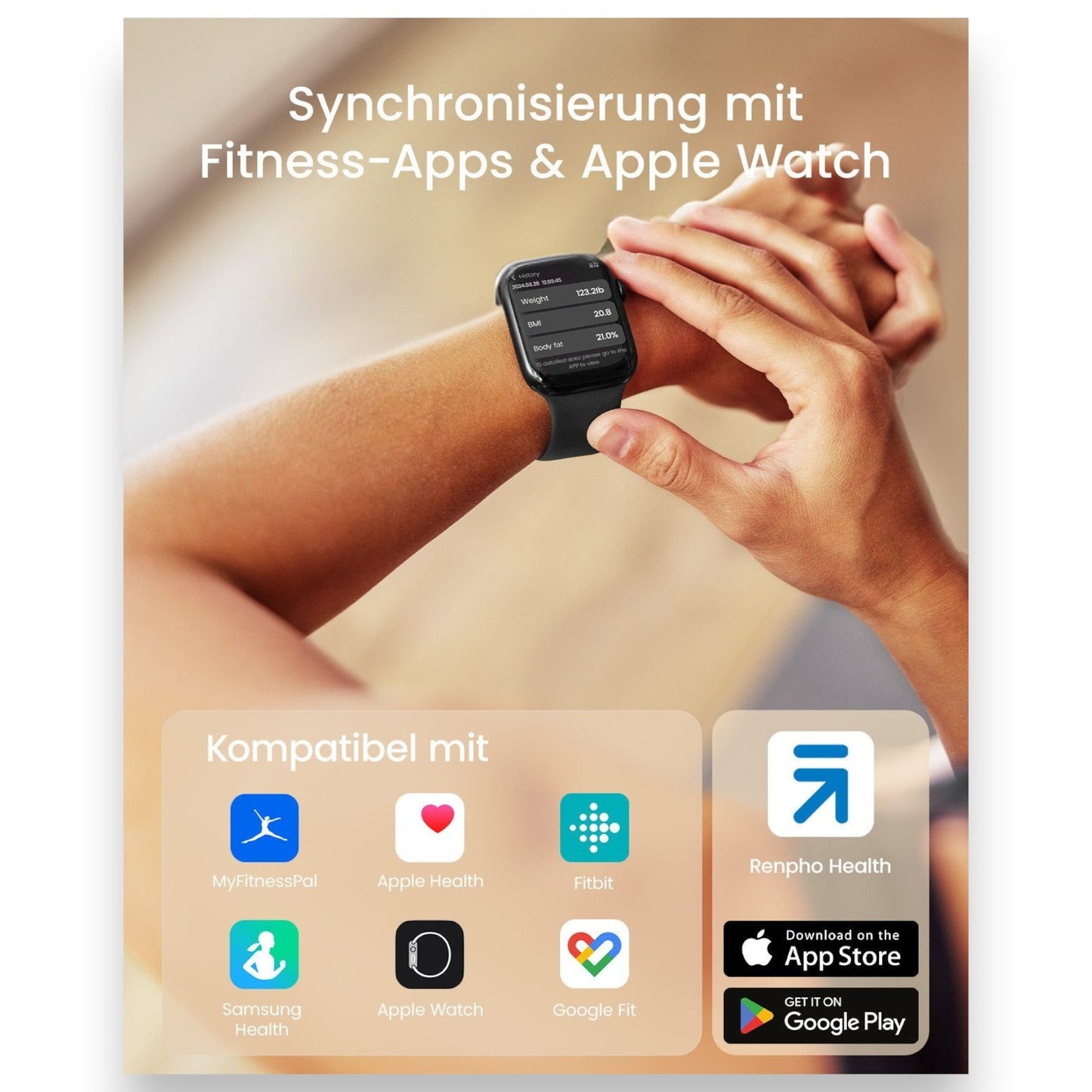 Renpho Elis Nova WIFI A031  Körper-Analyse-Waage