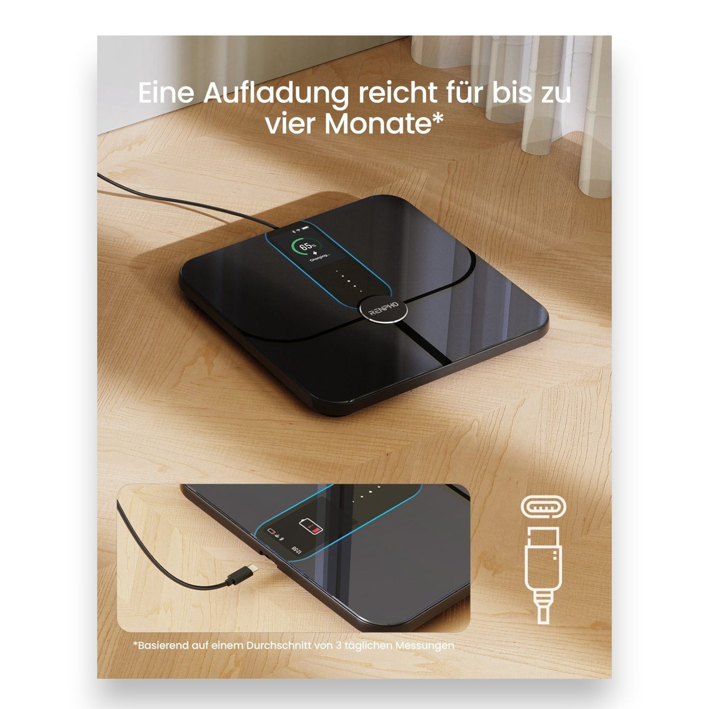 Renpho Elis Nova WIFI A031  Körper-Analyse-Waage