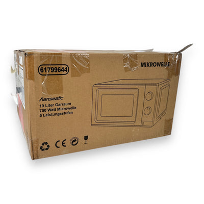 Hanseatic Mikrowelle HM19B1M 700W 5 Leistungsstufen