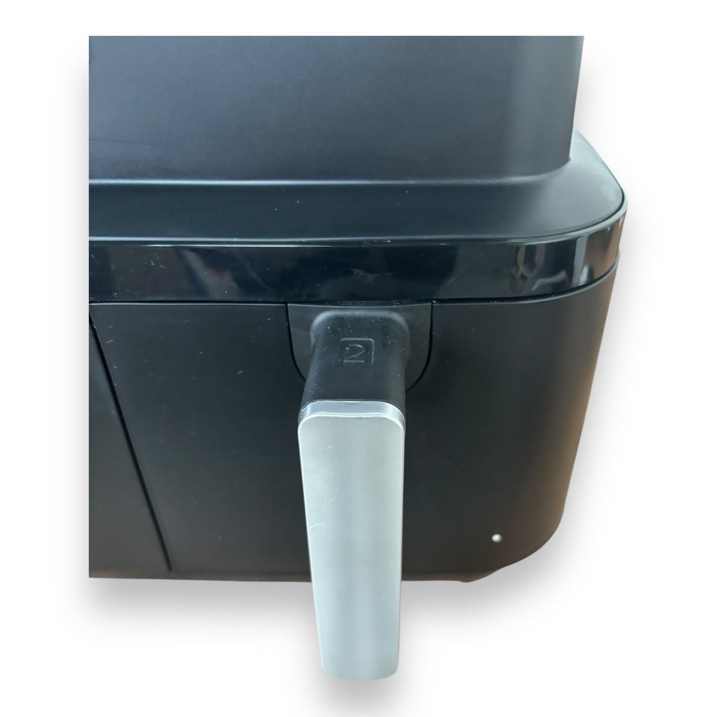 Hanseatic Heißluftfritteuse HAF212600D XXL-Volumen 9L mit Dörrfunktion 2 Einschüben Touchdisplay