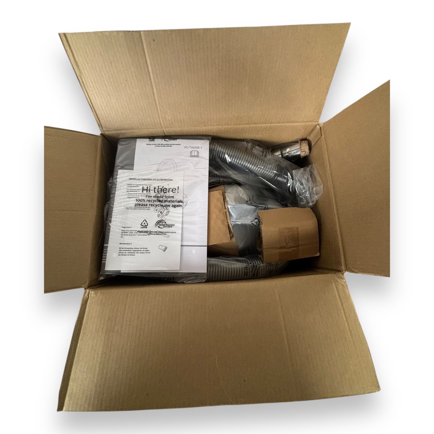 Hanseatic VC-T4020ES-2 Bodenstaubsauger 650W Zyklonentechnologie elektronische Saugkraftregulierung