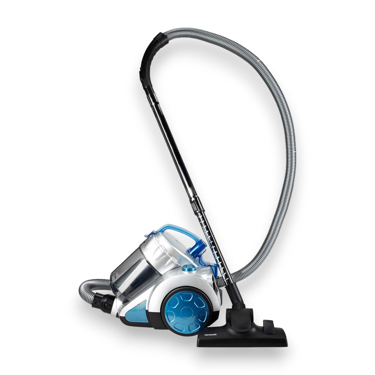 Hanseatic VC-T4020ES-2 Bodenstaubsauger 650W Zyklonentechnologie elektronische Saugkraftregulierung